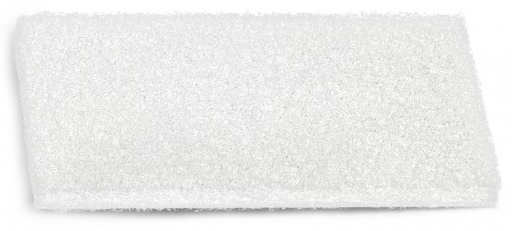 Terfir súroló lap fehér 25 × 12 cm