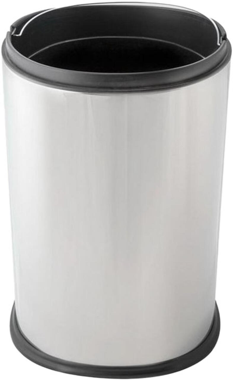 Rozsdamentes szemetes kivehet manyag betttel 12 liter