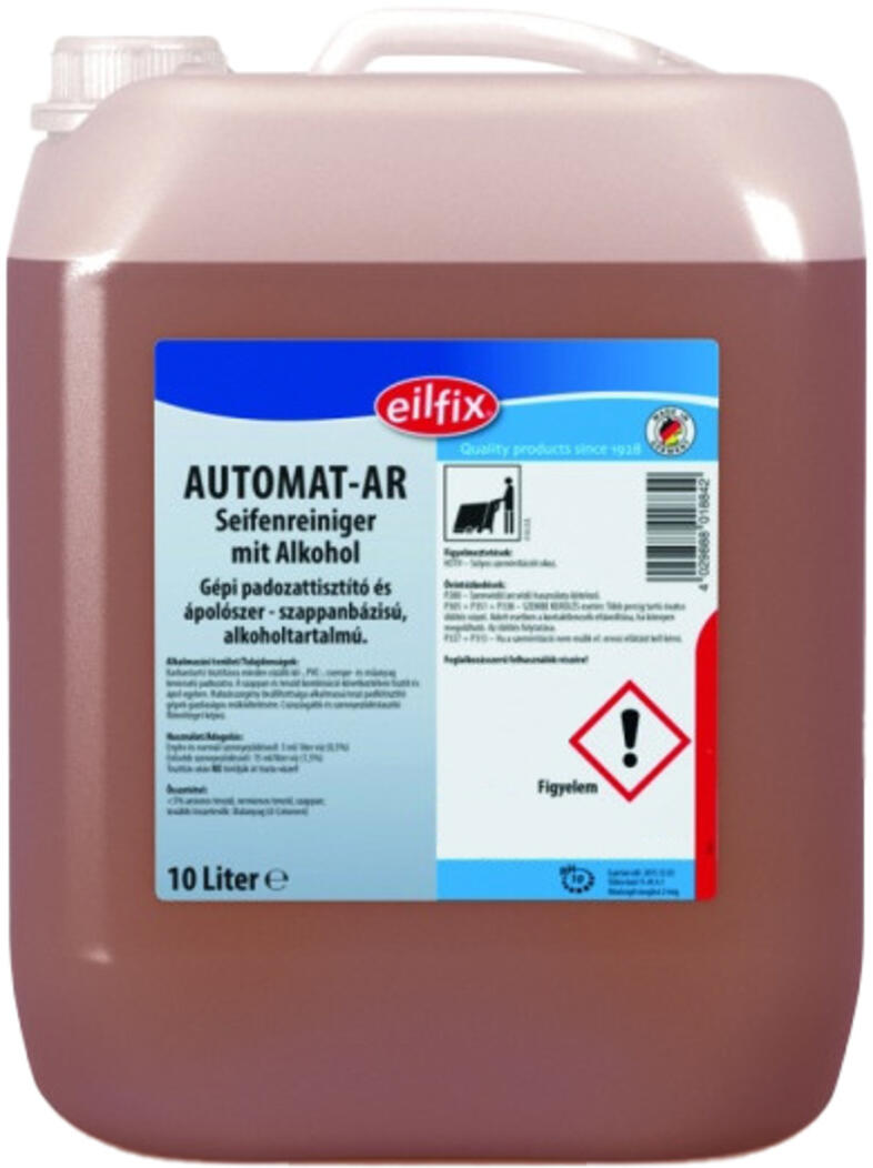 Automat AR alkoholos kzi s gpi tiszttszer 10 liter