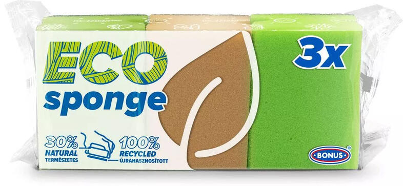Bonus form�zott mosogat�szivacs 3 db/csomag