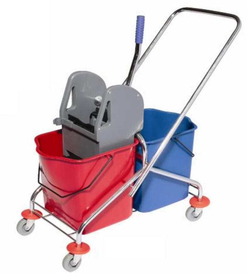 Ecofix 46 felmosókocsi kétvödrös 2×23 liter