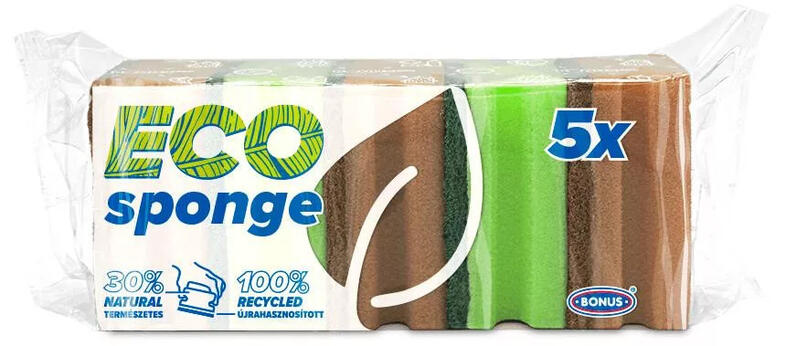 Bonus form�zott mosogat�szivacs 5 db/csomag
