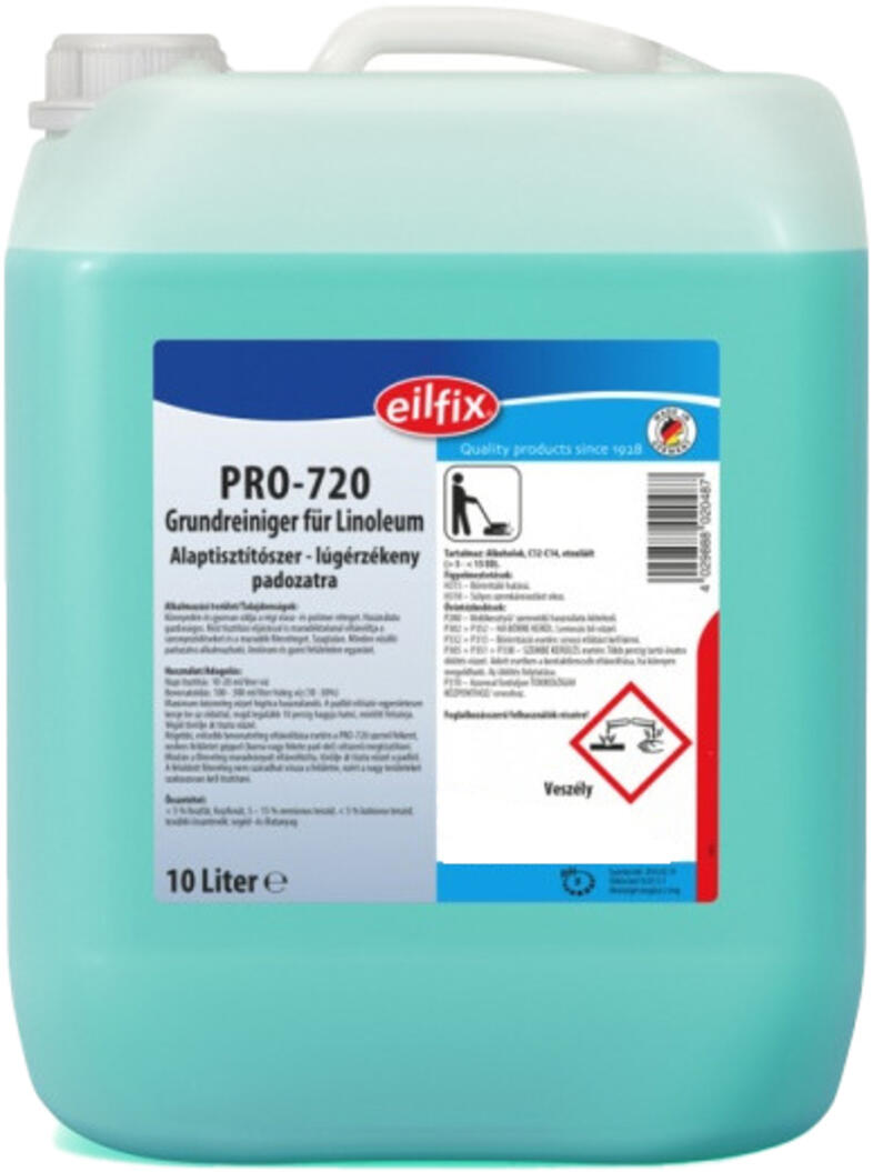 Eilfix PRO720 alaptiszt�t�szer l�g�rz�keny padozatra 10 liter