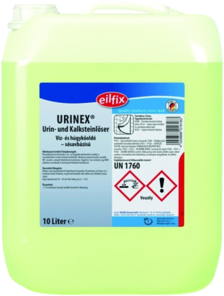 Urinex ssavbzis szanitertisztt 10 liter