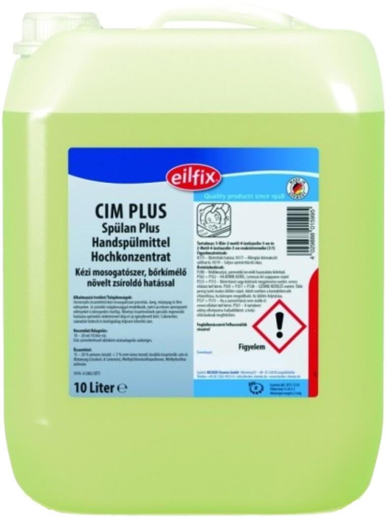 CIM PLUS kzi mosogatszer 10 liter