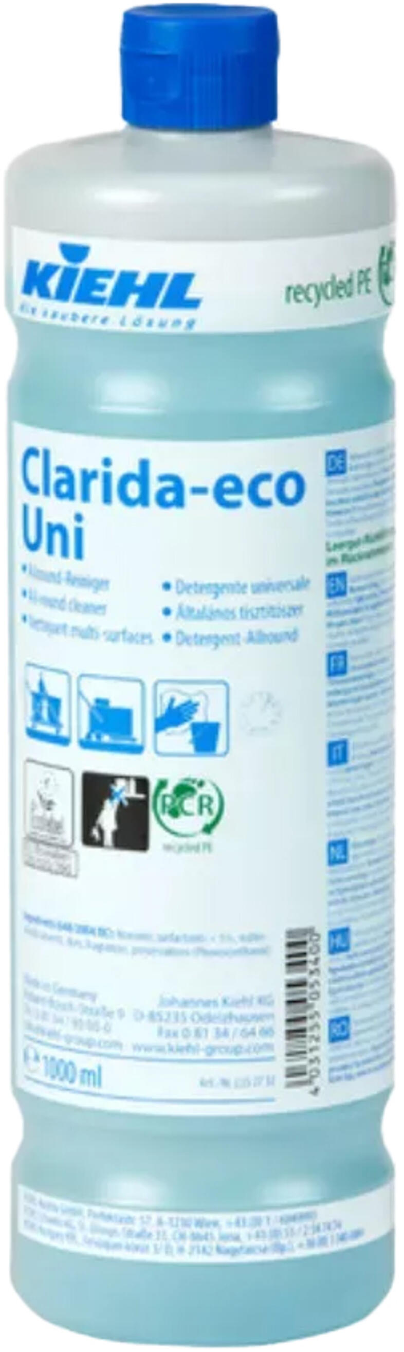 Clarida-Eco Uni �ltal�nos k�zi �s g�pi tiszt�t�szer 1 liter