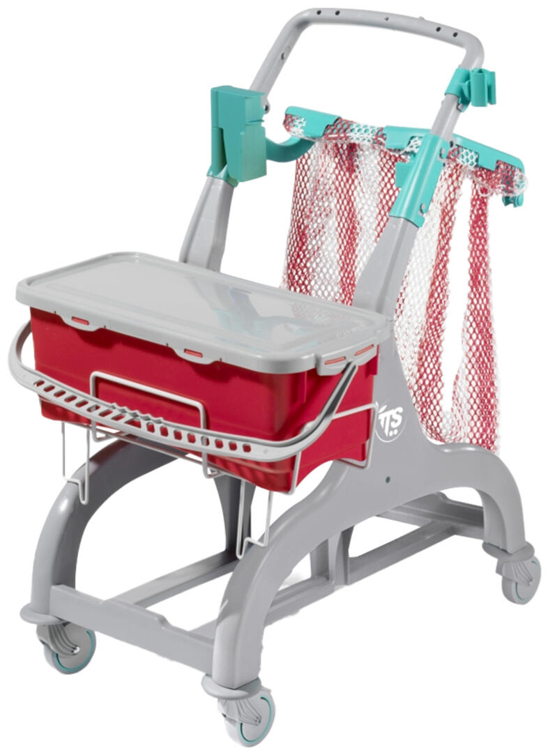 TTS Nick Hermetic 108 felmos�kocsi 20 literes piros el�k�sz�t� v�d�rrel