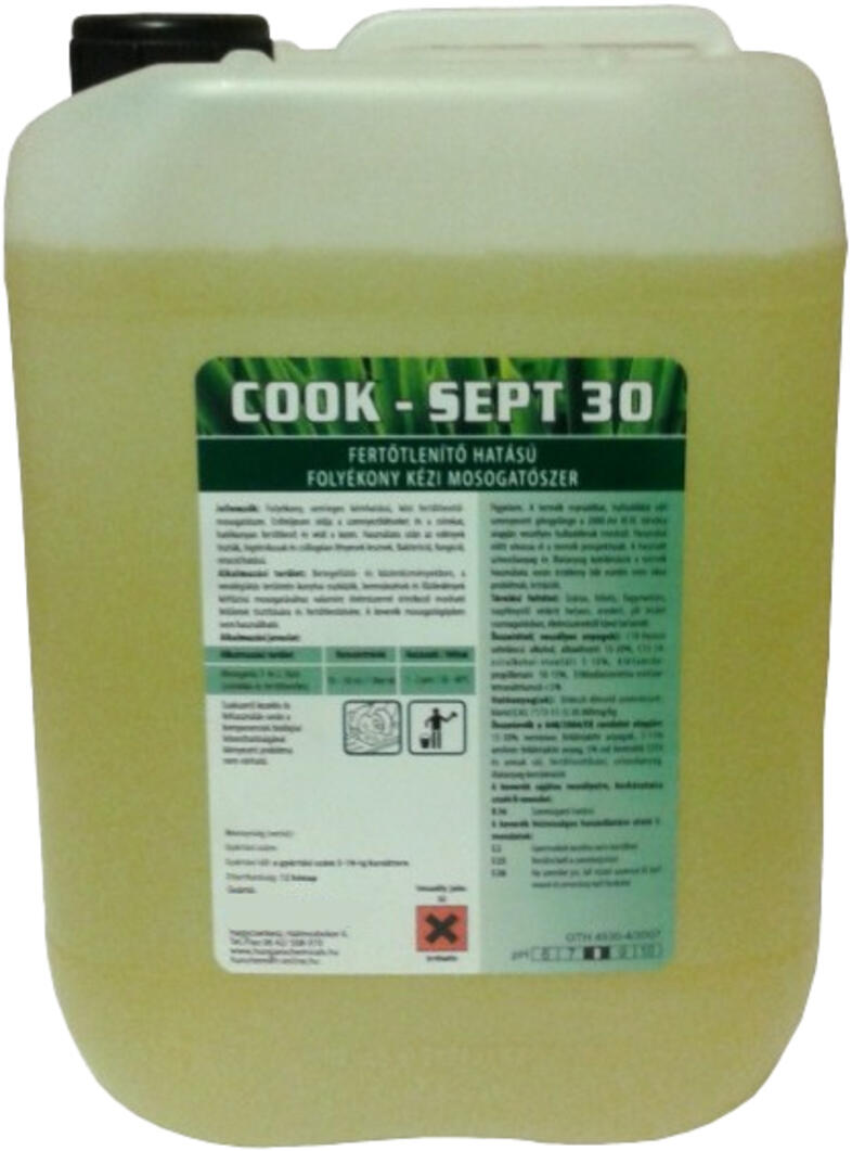 Cook-Sept ferttlent hats kzi mosogatszer 5 liter