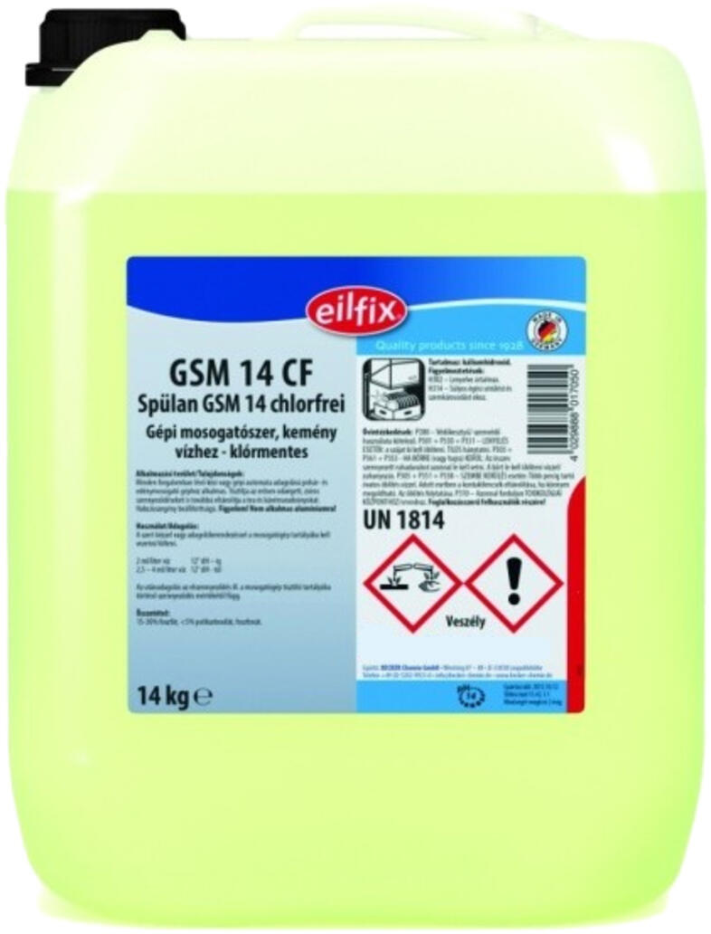 Eilfix GSM 14 CF klrmentes gpi mosogatszer 10 liter