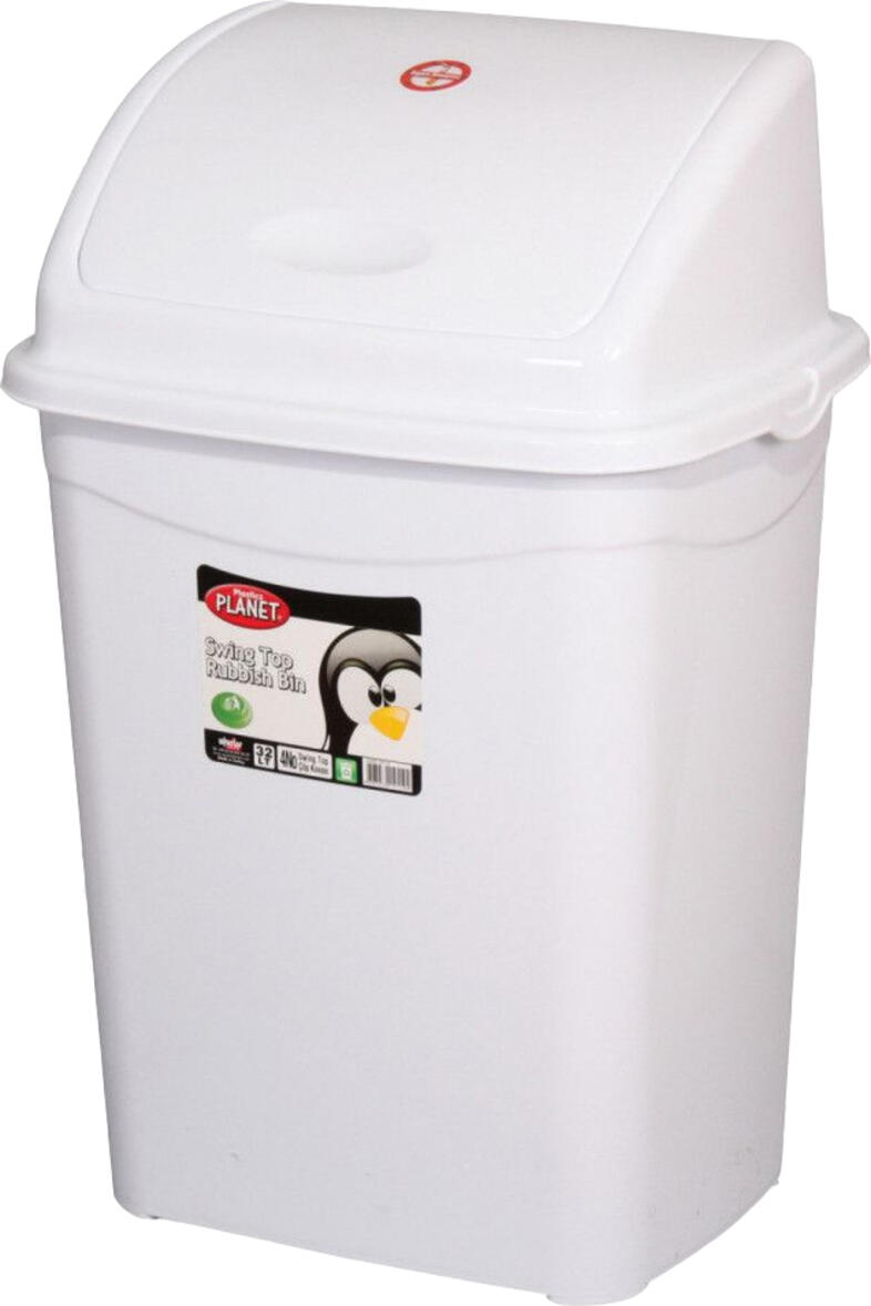 Luxury billen�fedeles szemetes feh�r 16 liter